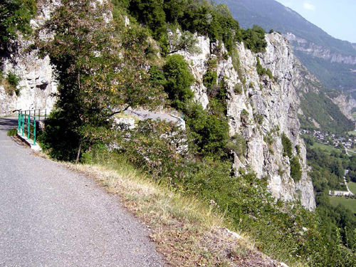 Strasse Montvernier